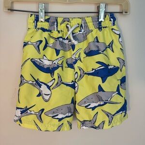 Carter's Toddler Boys Shark Swimsuit Swim Trunk - Size 4